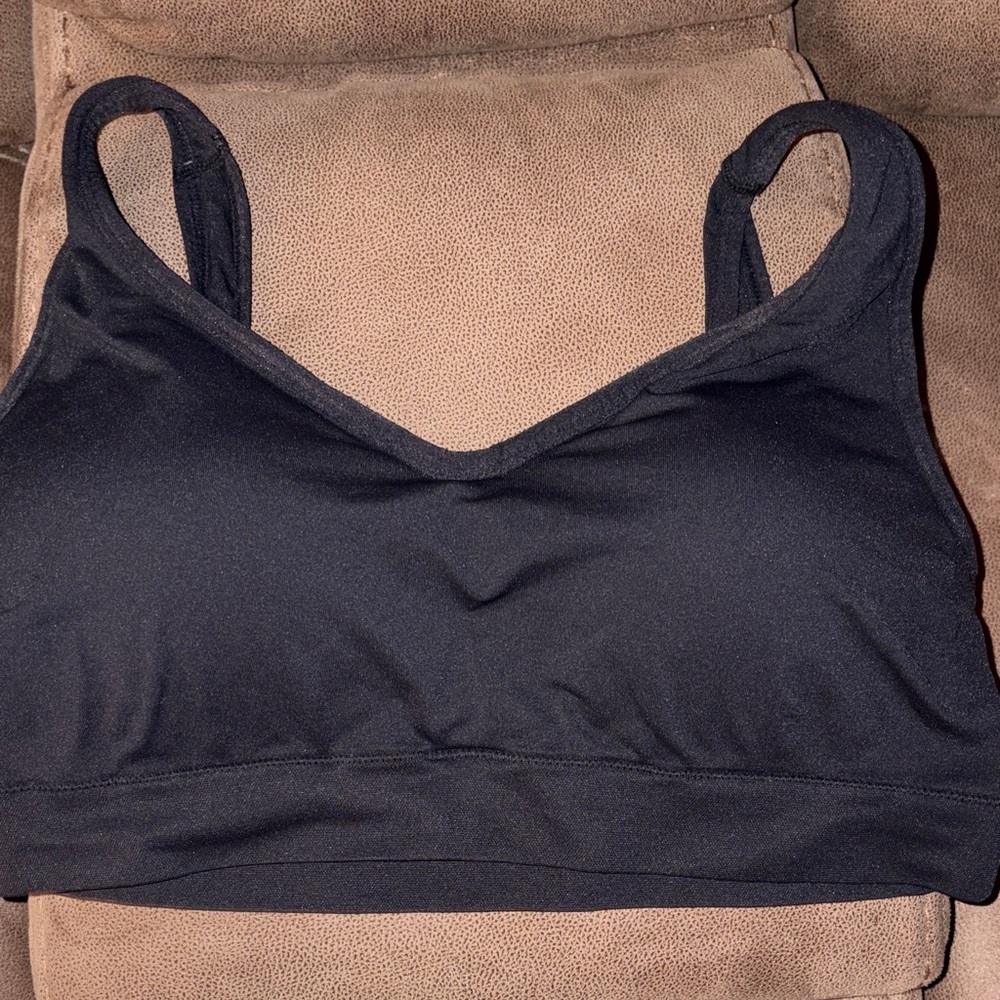 Women's Black Sports Bra